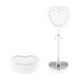 thumbnail image 2 of Anillo de Luz Led En Forma de Corazón con Soporte para Teléfono, Brillo Ajustable, Diseño Plegable y Portátil, Perfecto para Selfies, Maquillaje y Transmisión En Vivo, Alimentación Por Usb, 70 Cuenta, 2 of 5