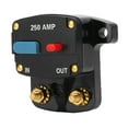 thumbnail image 3 of Audio Fuse Circuit Breaker, Good Conductivity Car Audio Circuit Breaker  For Boat 250A, 3 of 8