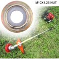 thumbnail image 3 of 10 Pieces Blade Nut Assortment, Universal Flange M10x1.25 Left Hand Thread Replacement Blade Nuts Brush Cutter Trimmer Accessories, 3 of 5