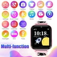 thumbnail image 4 of Kids Smart Watch Phone, Music Player Smartwatch with Games Cell Phone SOS Video Calculator Touch Screen (Build-in 1GB SD Card) Sport Wrist Watch for Kids Boys Girls Gifts ( with Replace Strap), 4 of 7