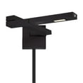 thumbnail image 2 of WAC Lighting Flip LED 3000K Left Contemporary Aluminum Swing Arm in Black, 2 of 3