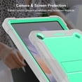 thumbnail image 2 of Dteck for Galaxy Tab A9 Plus Case SM-X210/X215/X216, Tab A9 Plus Case Heavy Duty Hybrid Shockproof Military Grade Drop Protection Cover for Samsung Galaxy Tab A9 Plus 11 Inch 2023,Mint, 2 of 6