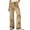 Z07 Khaki, variant on Gyexs Girls Cargo Pants Size 14-16 Hop Drawstring Pants Elastic Waist Casual Jogger Pants Active Basic Cargo Jogpants Teen Girl Clothes Light Blue 14-15 Years