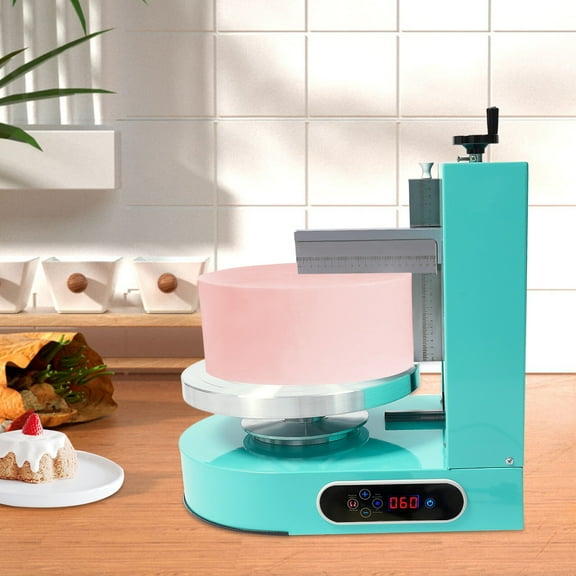 200W Cake Decorating Machine Birthday Cake Cream Smooth Coating Decoration Machine 60-320rpm