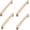 160mm, variant on Gamvdout Wooden Handles for Cupboards 4Pcs Furniture Accessories Beech Varnish Wooden Double Hole Single Hole Wooden Handle Drawer Cabinet Storage Cabinet Handle 128Mm