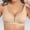 A1_Beige, variant on Deep V Wireless Lift Bust Shaping Bra Lace Trim Thin Ice Silk Seamless Lifting Bras Comfort Seamless Support Bralette Lightweight Full Supportive Underwear No Underwire Tshirt Bras Beige L