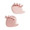 thumbnail image 2 of TOOYFUL Toe Separator Arch Finger Dividers Small Toe Stretcher Forefoot Pads Pink, 2 of 9