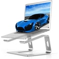 thumbnail image 1 of Boyata Laptop Stand, Aluminum Ergonomic Laptop Riser Computer Stand for Desk, Detachable Laptop Holder Compatible for All 10-15.9" MacBook Air Pro, Samsung, Acer, Dell Laptops-Sliver, 1 of 7