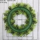 thumbnail image 5 of Plastic wreath, simulation of green plant, large eucalyptus wreath, American door decoration, decoration, 5 of 5