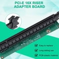 thumbnail image 4 of PCIe Graphic Card Adapter, Tiny 5 PCIE16 Riser Card Adapter, PCI Express Riser Card Adapter for ThinkCentre M920q M920x M910x M720q P330 Computer Components, 01AJ940, 4 of 7