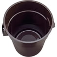 thumbnail image 3 of Global Industrial Plastic Trash Can, 44 Gallon, Brown, 3 of 5