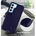 thumbnail image 6 of Entronix Case For Samsung Galaxy S21 Heavy Duty Case {Shock Proof-Shatter Resistant - Sturdy Rubber Case- Compatible for Entronix Case For Samsung Galaxy S21} Color Blue, 6 of 6
