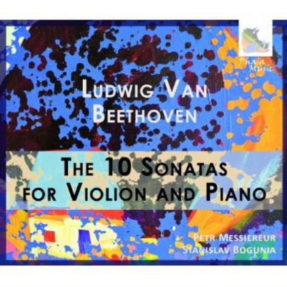 Petr Messiereur - 10 Sonatas for Violin & Piano - Music & Performance - CD