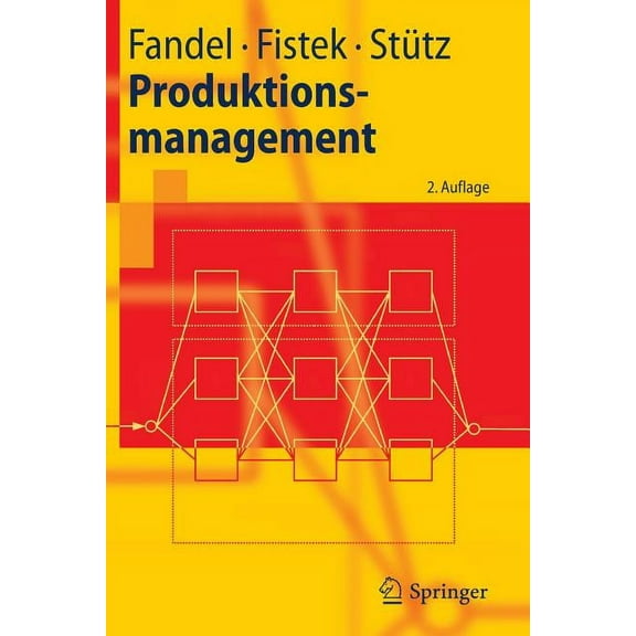 Springer-Lehrbuch Produktionsmanagement, (Paperback)