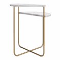 thumbnail image 1 of Table d’appoint Athena de Novogratz, marbre blanc, 1 of 9