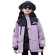 thumbnail image 3 of Chaqueta de plumón para niños, chaqueta tres en uno de plumón de ganso para niñas, ropa de trabajo extraíble para niños medianos y grandes, invierno, 2024, 3 of 4