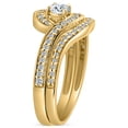 thumbnail image 2 of 3/4ct tw Diamond Bridal Set in 10k Yellow Gold, 2 of 4