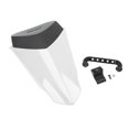 thumbnail image 4 of Cubierta De Asiento Trasero, Cubierta De Asiento Trasero De Motocicleta Resistente A Impactos Color Brillante Diseño Elegante Plástico ABS Liviano Para YZF600 R6 2017-2022 ANGGREK Blanco, 4 of 8