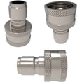 thumbnail image 6 of New Garden Hose Stainless Steel ¾” Quick Connect Fitting Plug & Coupler Set of 1, 6 of 6