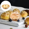thumbnail image 3 of Mini cajas de pastel de 50 piezas de muffins de muffins mini cajas de domo con tapas, 3 of 5