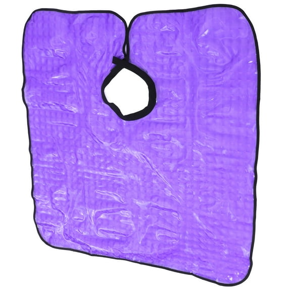 NICEXMAS Professional Barber Cape Adornment Purple TPU 1 Piece