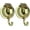 Gold, variant on Suction Cup Hooks Heavy Duty Vacuum Suction Shower Hooks Glass Suction Cup Hooks Bathroom Robe Hooks Reusable, No Hole Punched, for Garland Decoration 2 Pack