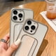 thumbnail image 4 of Funda para iPhone 14 Plus con diseño de correa trasera mate galvanizada: resistente a arañazos, antideslizante, a prueba de golpes, agarre cómodo, absorción de impactos mejorada., 4 of 5