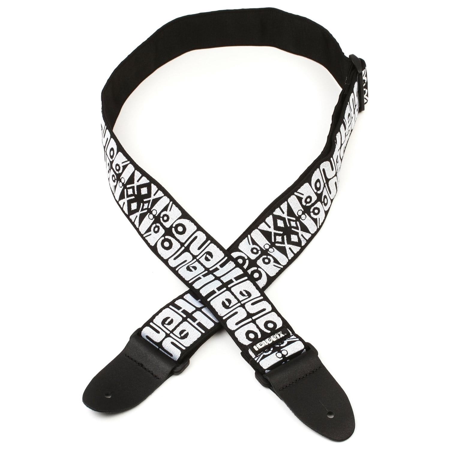JH05 STRAP HENDRIX LOGO B/W