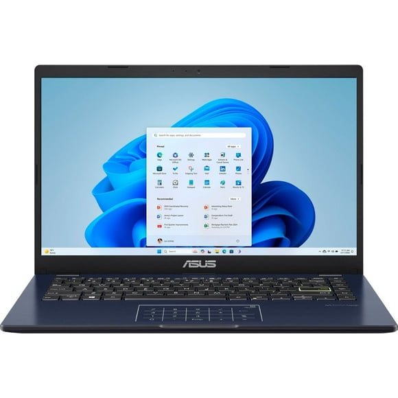 ASUS 14" FHD Thin and Light Laptop, Intel Celeron N4500, 4GB Memory, 64GB eMMC, Intel UHD Graphics, HDMI, Windows 11 Home S Mode, Star Black