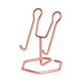 thumbnail image 3 of Soporte para teléfono, soporte universal de alambre de metal, elegante para teléfono móvil, ideal para oficina, sala de estar, dormitorio Oro rosa, 3 of 8