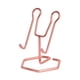 thumbnail image 3 of Soporte para teléfono, soporte universal de alambre de metal, elegante para teléfono móvil, ideal para oficina, sala de estar, dormitorio Oro rosa, 3 of 8