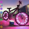 thumbnail image 1 of SUTENGDA Ultra Bright LED Bike Wheel Lights For Night Riding Safety - Spoke Lights - Cycling Accessories For Enhanced Visibility, 1 of 7