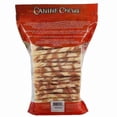thumbnail image 2 of CANINE CHEWS 5" Chicken-Wrapped Rawhide Twist Stick Chews for Dogs (18.75 oz) |  All-Natural Long-Lasting Dental Treats For Small Dogs (125 Pack), 2 of 8