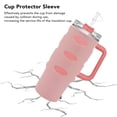 thumbnail image 3 of Cup Protector Sleeve, Cup Boot Easy Clean Anti Slip Wearproof Impact Resistant All Round Protection Detachable  for Car Pink,Green,Light Pink, 3 of 7
