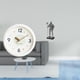 thumbnail image 2 of Reloj de pared,Reloj de pared decorativo,moderno y elegante.,Reloj de pared redondo silencioso y sin tictac,regalo,Figura de escritorio,Estatua de, 2 of 8