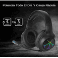 thumbnail image 5 of Auriculares Gamer Inalámbricos Bluetooth BLOOSOM Diadema Juegos 2.4G Negro/lienas coloridas, 5 of 5