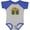 Heather and Royal, variant on Inktastic Monster Truck for Boys Boys Baby Bodysuit