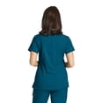 thumbnail image 2 of Grey's Anatomy Spandex Stretch Kim Top-3 Pocket V-Neck Top, 2 of 2