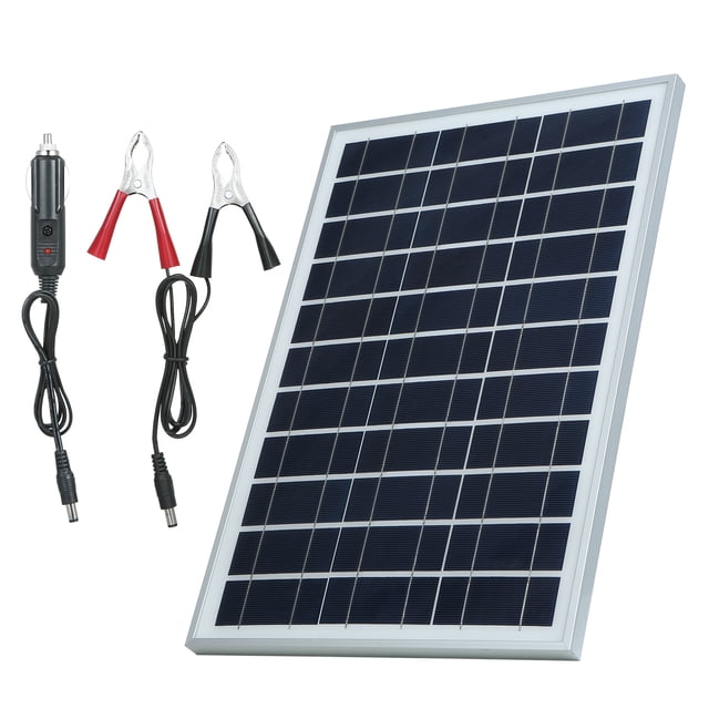60W DC 5V / 18V Kit de panel solar flexible IP65 Resistencia al agua / Clip de cocodrilo DC / 1 * C Tomshoo Kit de paneles solares