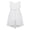 White, variant on YiZYiF Kids Girls Wedding Birthday Party Dress Chiffon Rhinestone Holiday Prom Gown White 8