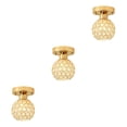 thumbnail image 2 of Bewildely Modern Crystal Ceiling Light Flush for Entryway Aisle Hallway Type1 NO1, 2 of 6