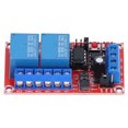 thumbnail image 4 of 2 Way Relay, High Low Level Trigger Board Expansion With Switch Light For Single Chip Microcomputers For Machinery Equipment For PLC Industrial Control 12V, 4 of 8