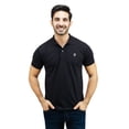 thumbnail image 1 of Playera Tipo Polo Negra Corte Slim Fit Con Bordado Para Caballero, 1 of 4