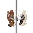 thumbnail image 5 of Whitmor 6 Tier Floor-To-Ceiling Shoe Spinner - Adjustable with Basket, 5 of 5