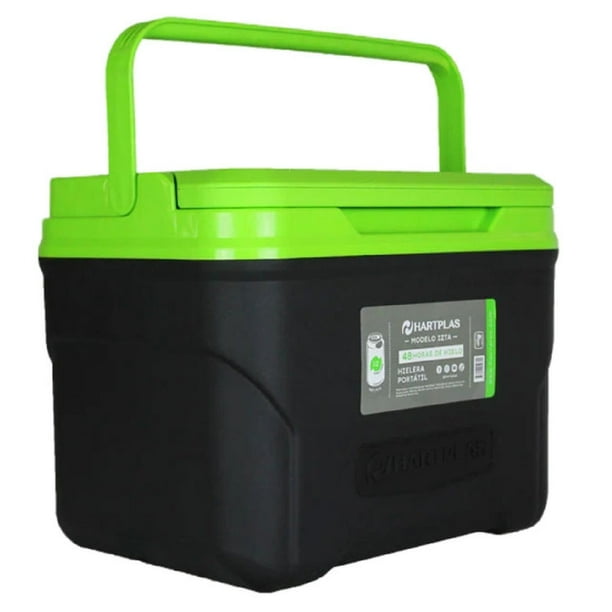 Hielera Hartplas Izta Capacidad 9 Qt 8.5 Litros Verde S