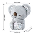 thumbnail image 2 of Koala que respira, nutria que respira creativa, muñeco de peluche, lindo alivio para dormir, Koala, 2 of 9