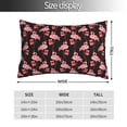 thumbnail image 2 of Balery New Year Flamingo Funda de Cojín Estampada, Regalos para Mujeres, Regalos de Amor para Ella, Regalos para Novia o Esposa, Funda de Almohada-16"x24", 2 of 6