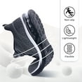thumbnail image 3 of AOV Men's Athletic Running Shoes Fashion Sport Gym Jogging Tennis Fitness Sneaker DarkGrey US 7, 3 of 6
