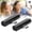 Black, variant on Xirurus 2Pcs 2-in-1 USB-C to 3.5mm Headphone Jack Adapter, Simultaneous Audio and Charging Splitter Cable for Type-C Devices, Black (5 inches / 12.7 cm)