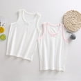 thumbnail image 3 of 2 Pack Girls' Cotton Undershirt Soft Breathable Tank Top Toddler Basic Camisole Tops for Girls (1T-9), 3 of 6
